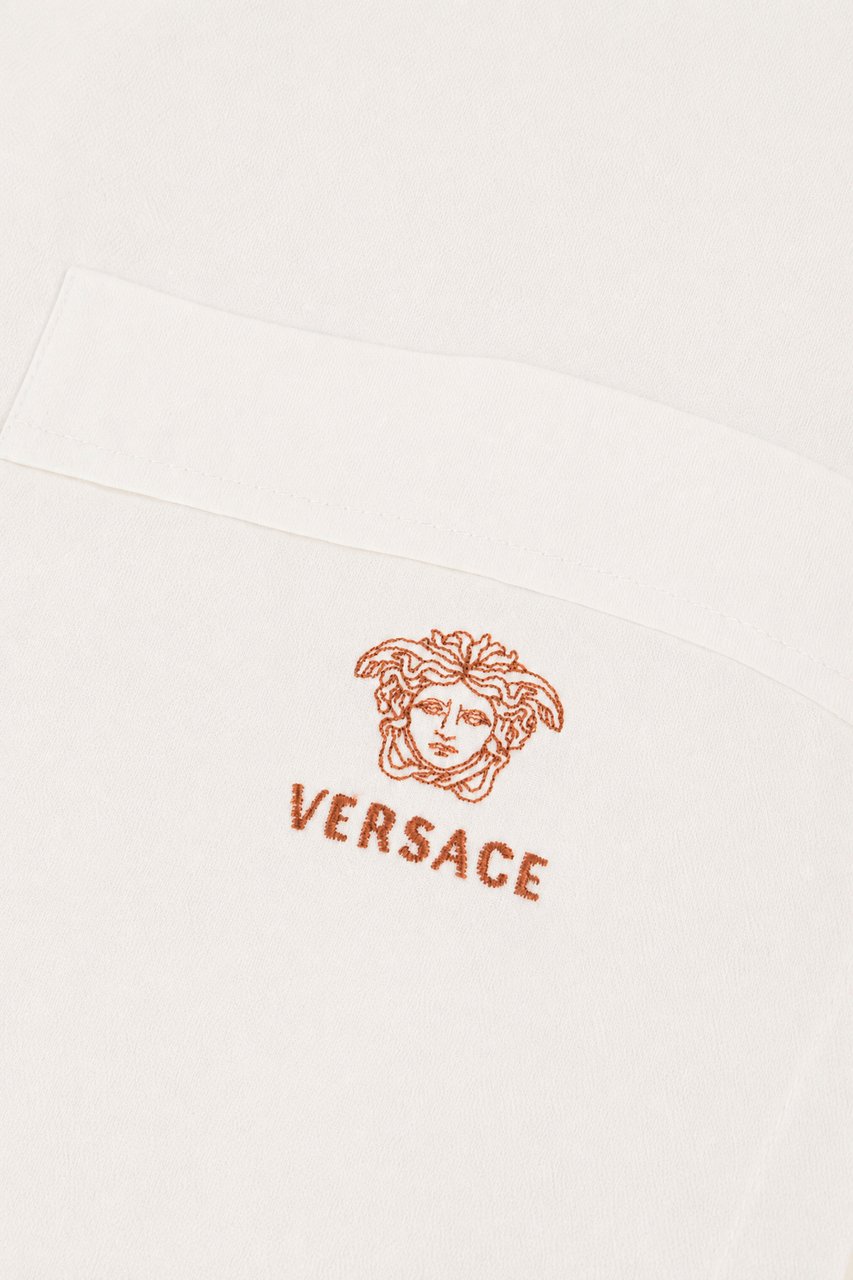 Versace White cotton shirt Wit