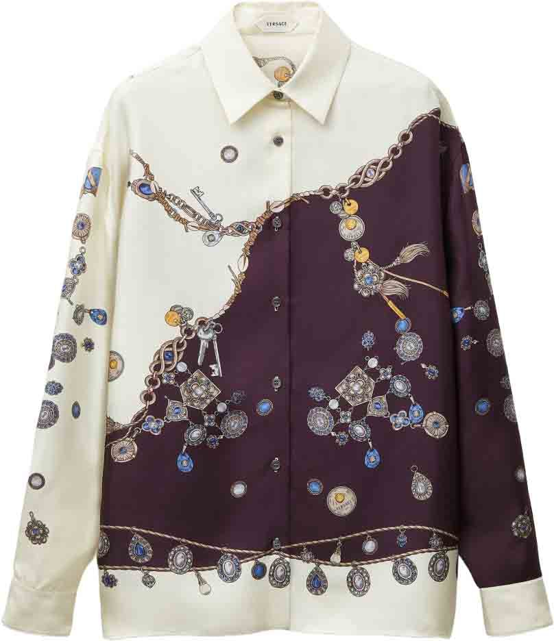 Versace Shirts White Divers