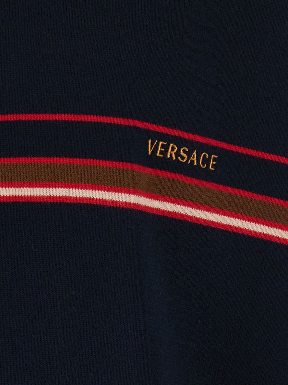 Versace T-Shirts And Polos Navy Navy