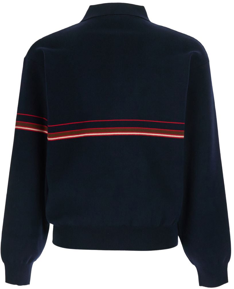 Versace T-Shirts And Polos Navy Navy