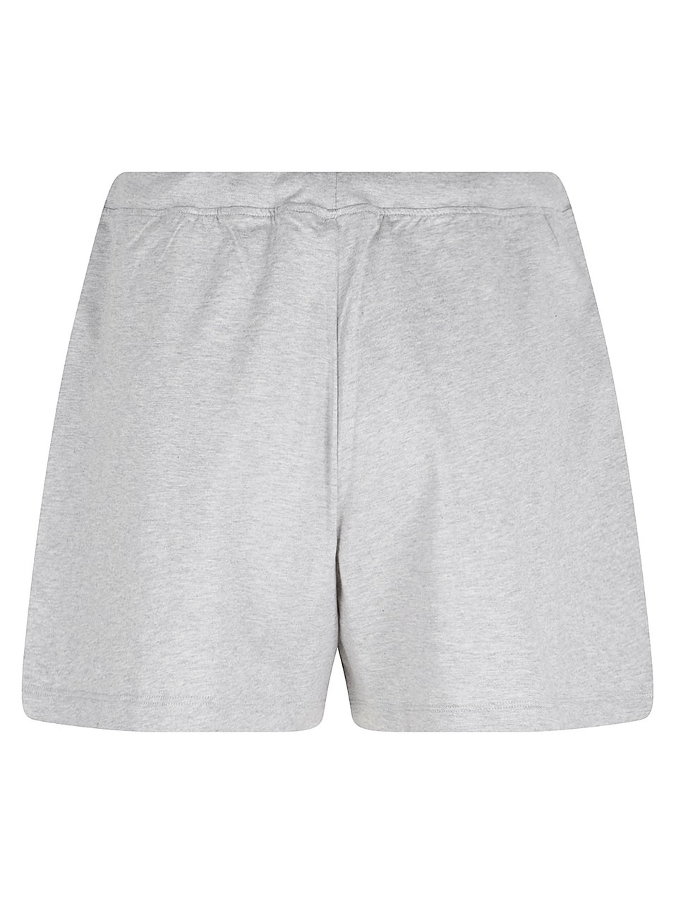 Versace Jersey Cotton Shorts with Drawstring Waist and Embroidered Logo Wit