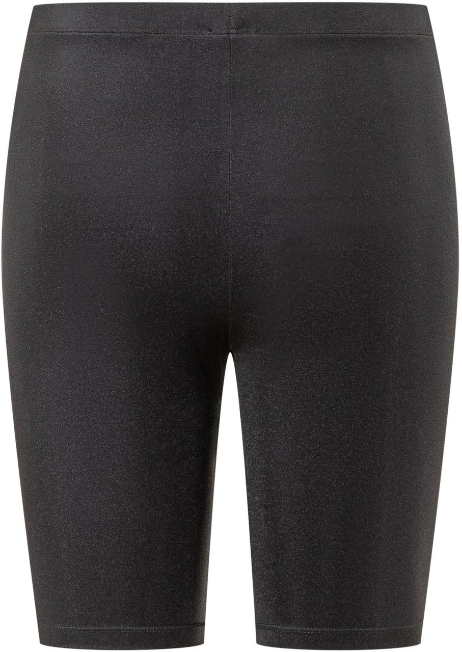 Versace Shorts Biker con Motivo Diagonale Donkergrijs