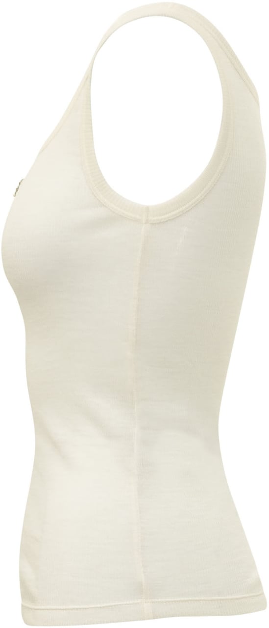 Versace Tank Top con Logo Wit
