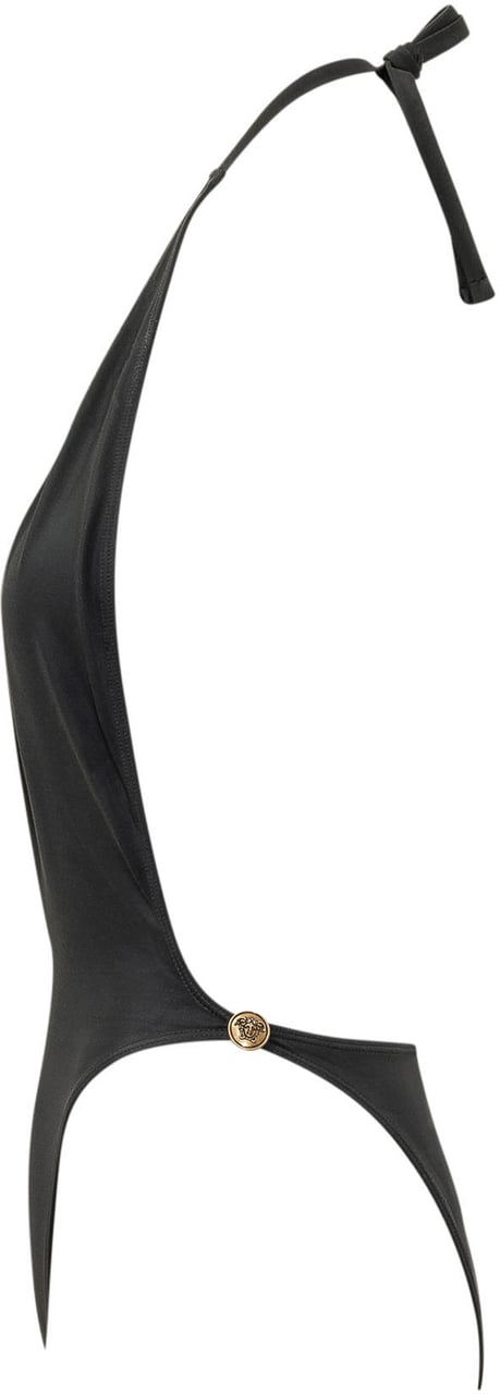 Versace Costume Intero con Lacci al Collo Zwart