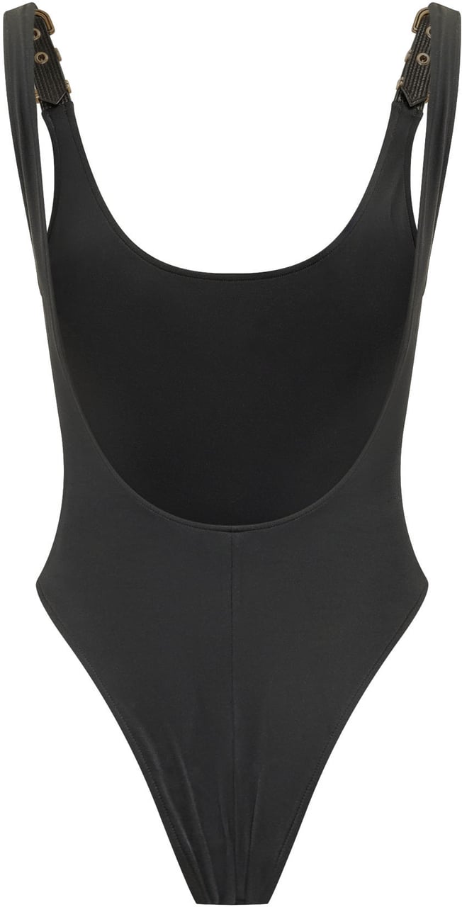 Versace Costume Intero con Spalline Zwart