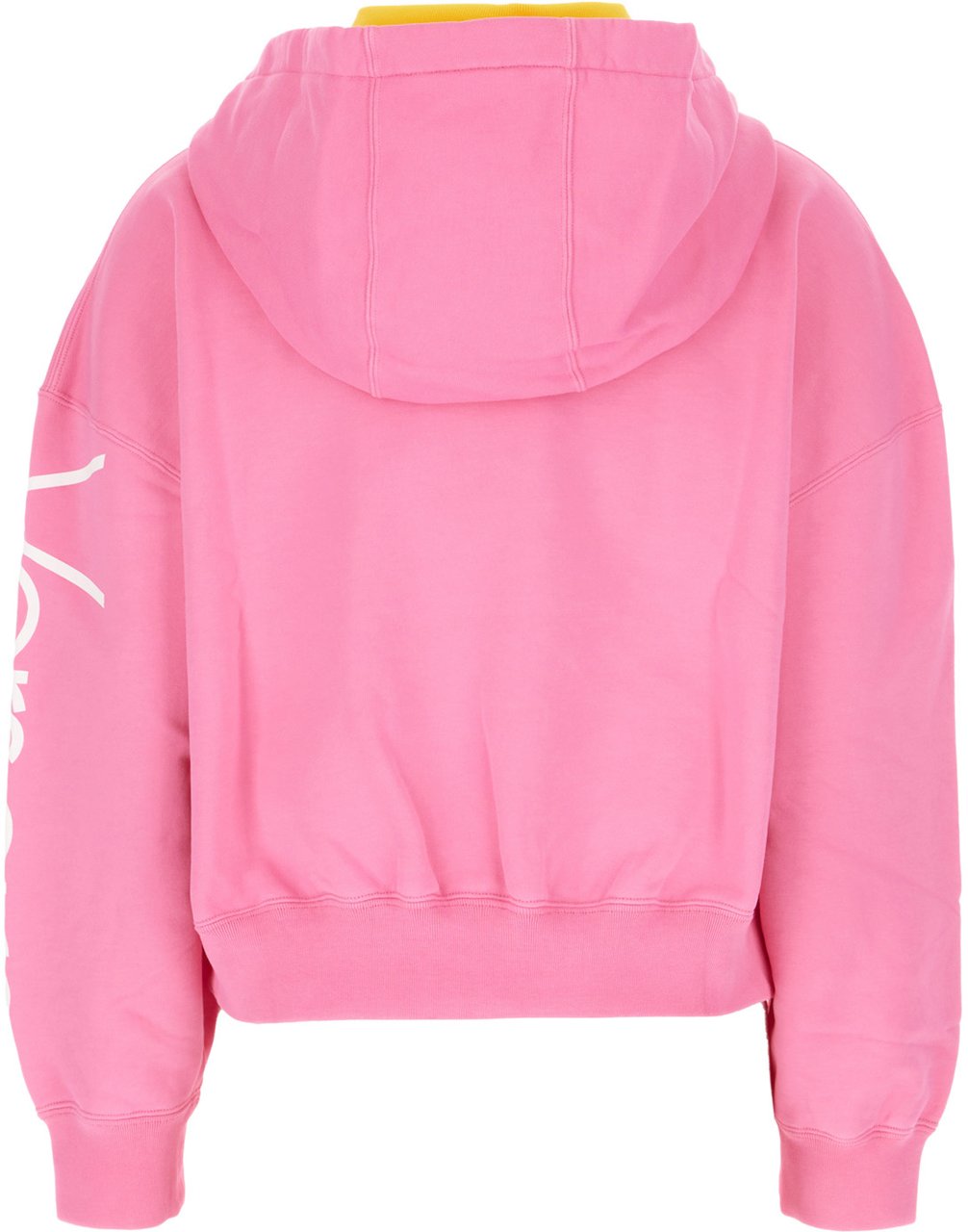 Versace Pink stretch cotton sweatshirt Roze