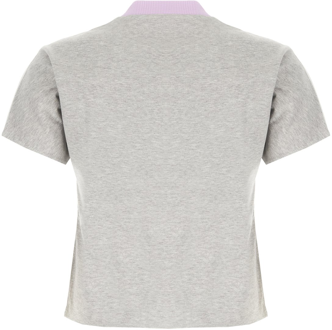 Versace Melange grey cotton t-shirt Grijs