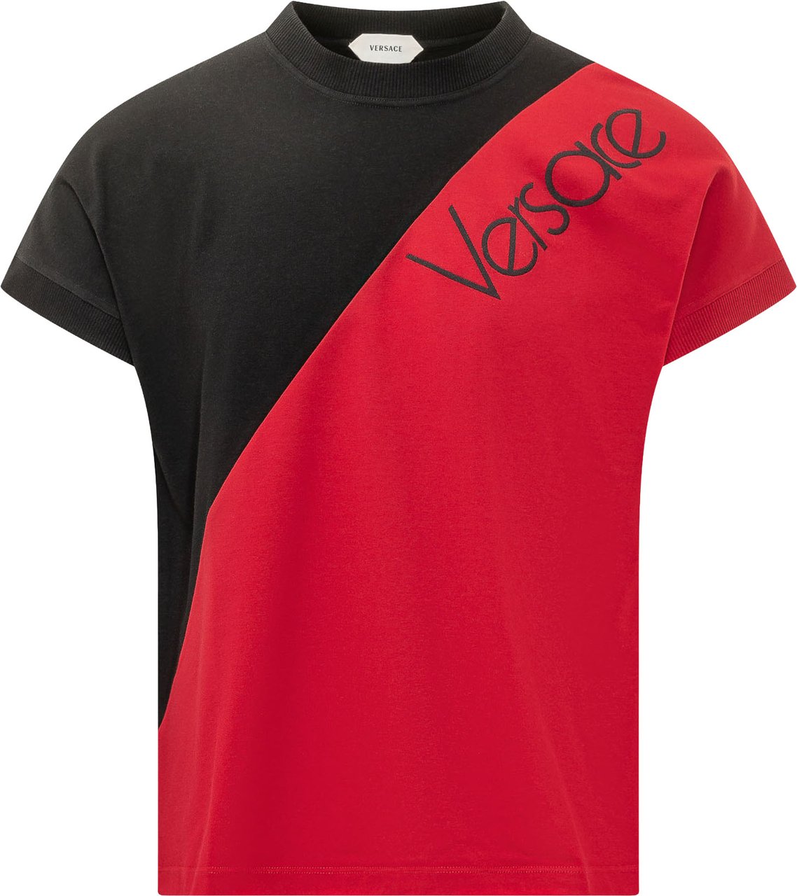 Versace T-shirt Raglan con Stampa Medusa Divers