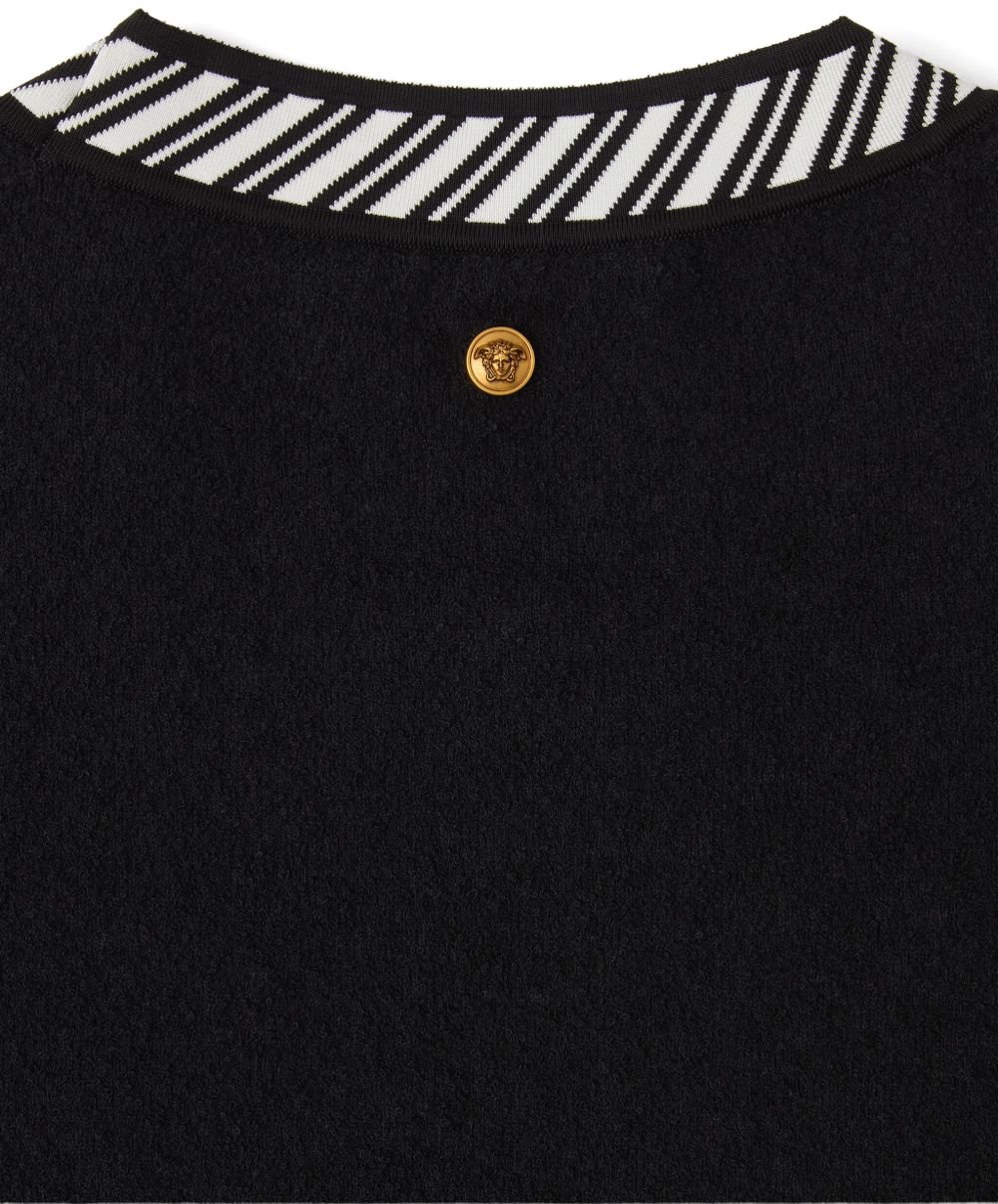 Versace Sweaters Black Zwart