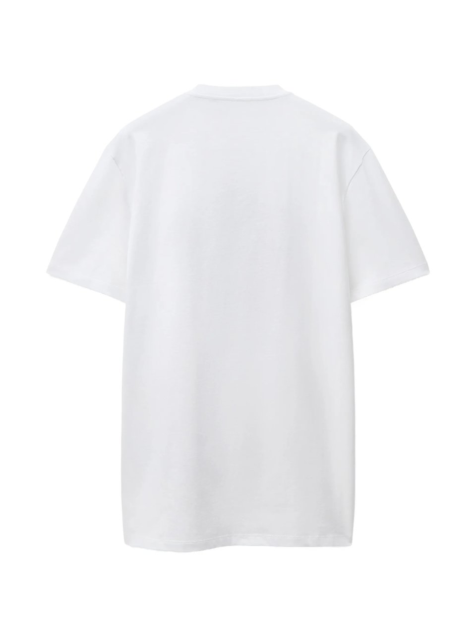 Versace Embroidered Medusa Head Cotton T-Shirt Wit