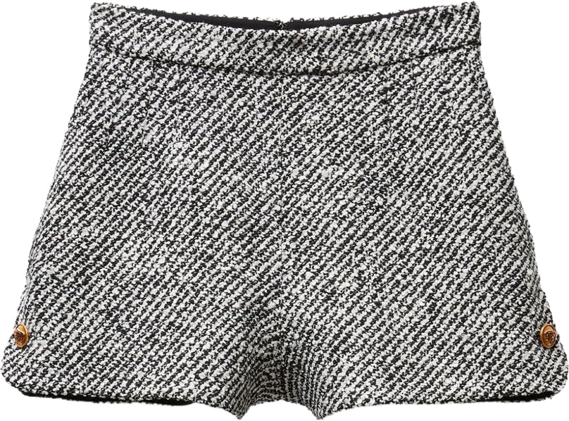 Versace Shorts Black Grijs