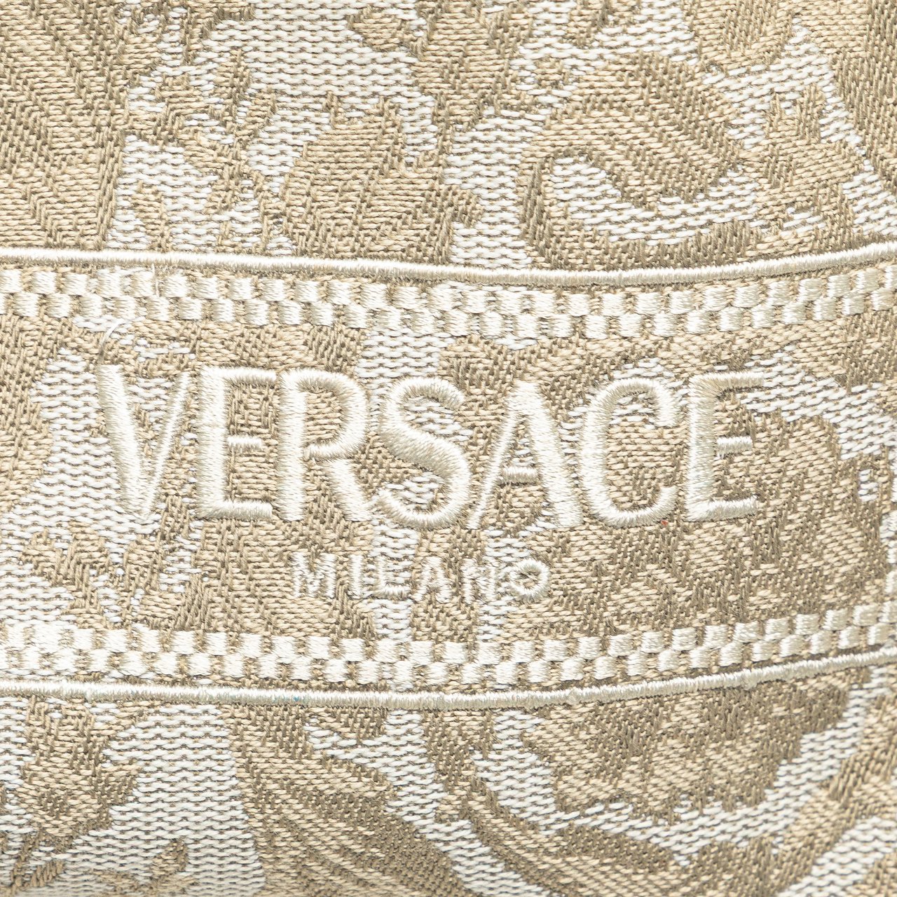 Versace Canvas Athena Beauty Pouch Bruin