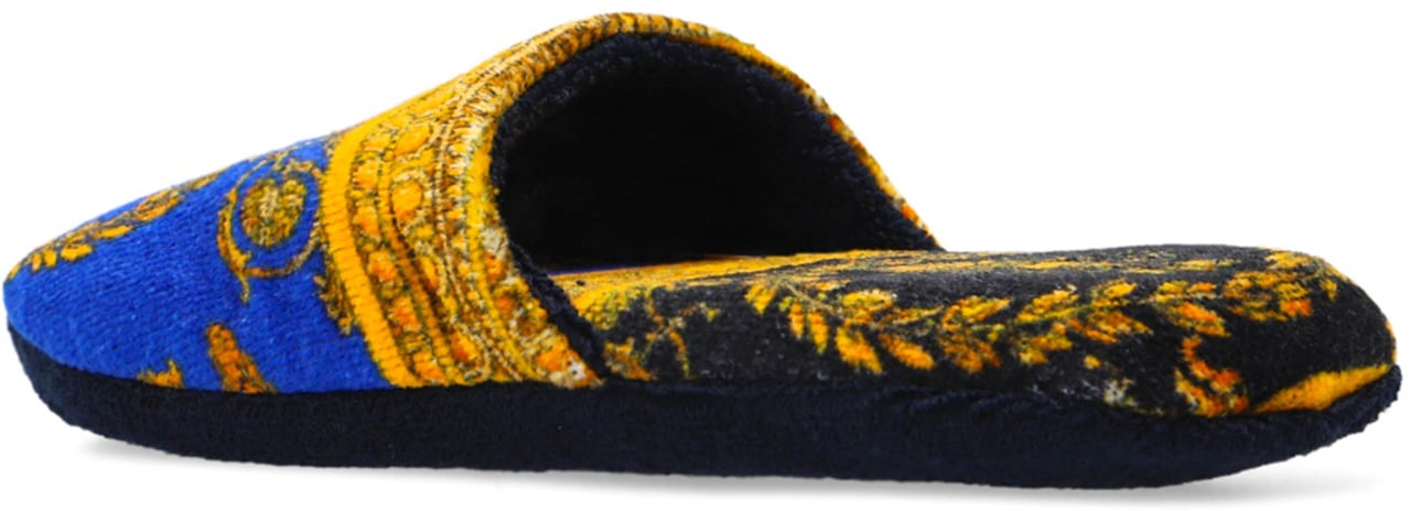 Versace Versace Home Slippers Blue Man Woman Blauw