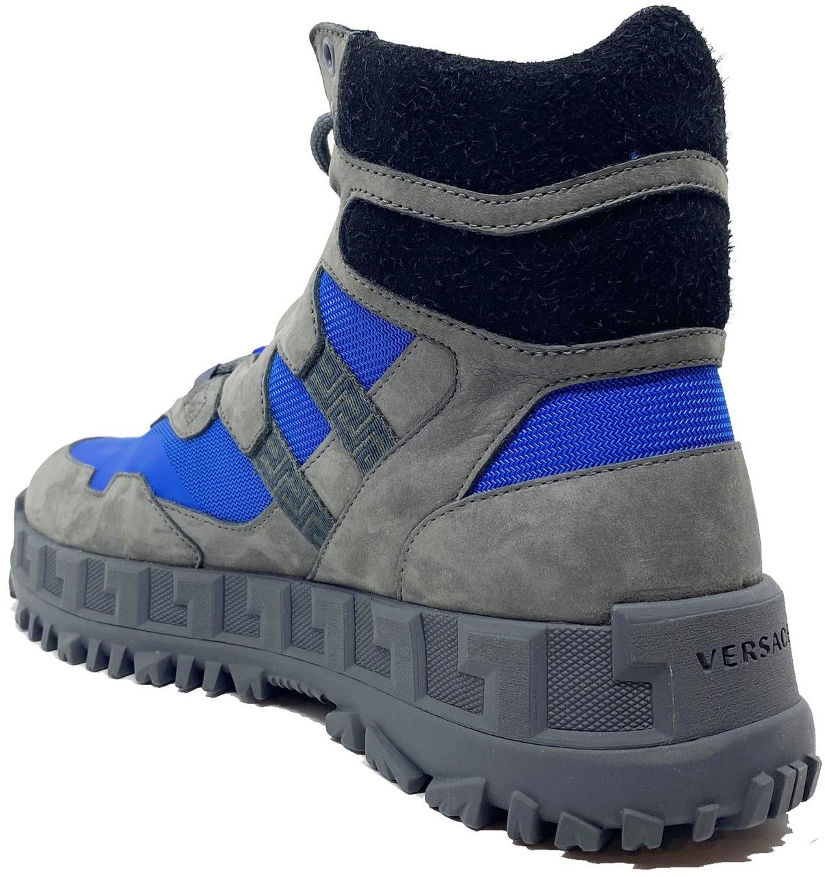 Versace Suede Hiking Boots Divers