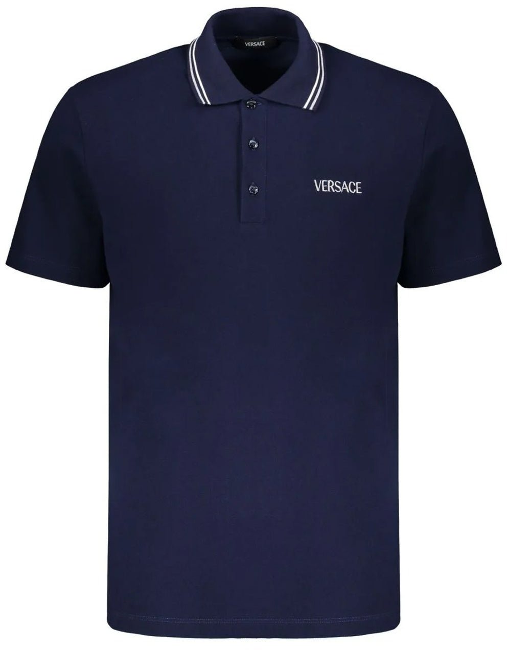 VERSACE Cotton Polo Shirt Divers