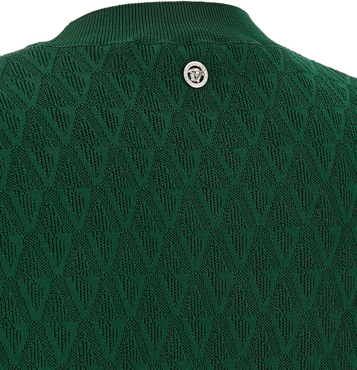 Versace Bicolor Viscose T-Shirt Divers