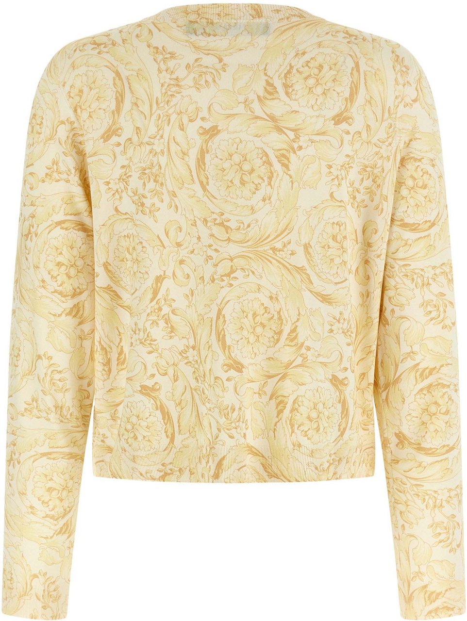 Versace Bicolor Silk Cardigan Divers