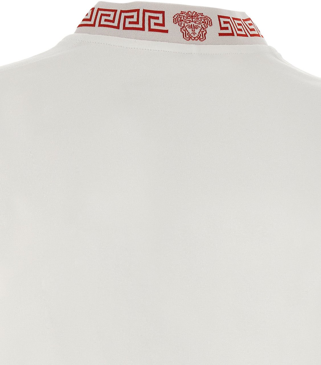 Versace Multicolor Cotton T-Shirt Rood