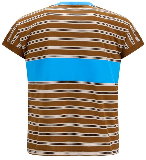 Versace Brown Cotton T-Shirt Bruin