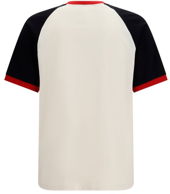 Versace White Cotton T-Shirt Wit