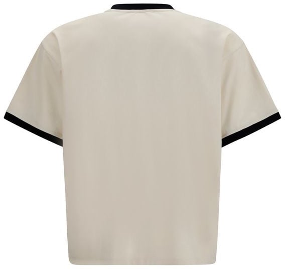 Versace Beige Cotton T-Shirt Beige