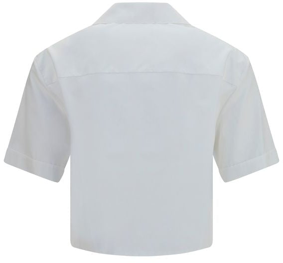 Versace White Cotton Dress Shirt Wit