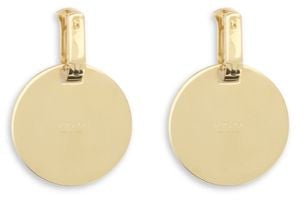 Versace Gold Brass Earrings Goud