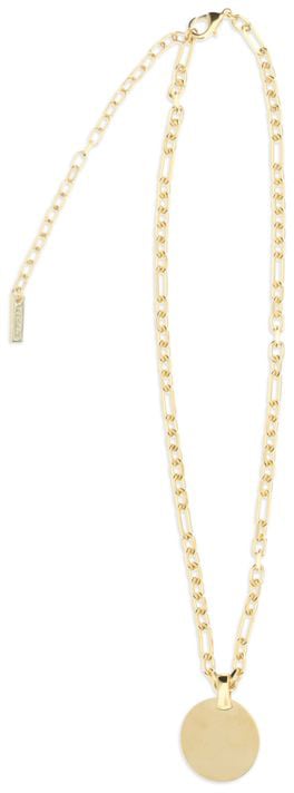 Versace Gold Brass Necklace Goud