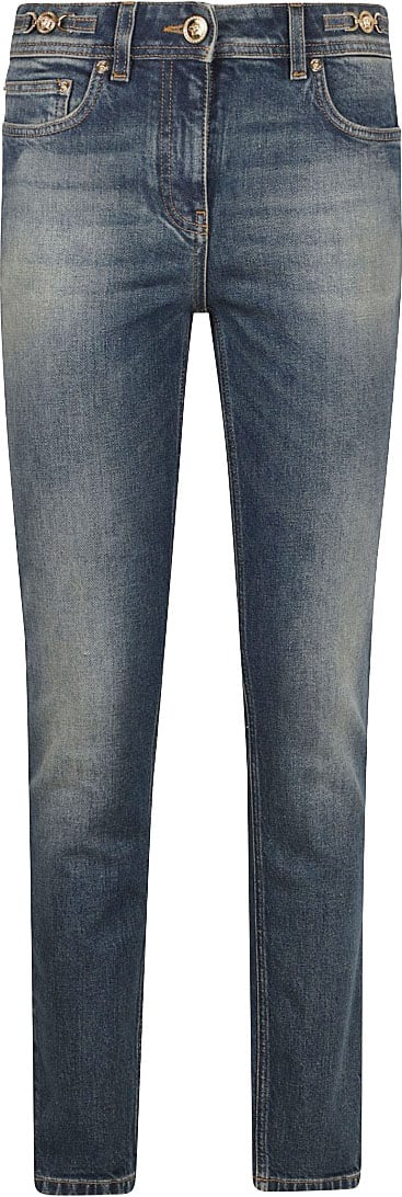 Versace Classic Blue Denim Jeans Grijs