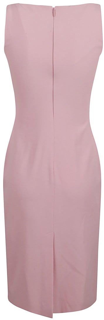 Versace Structured Fitted Dress Roze