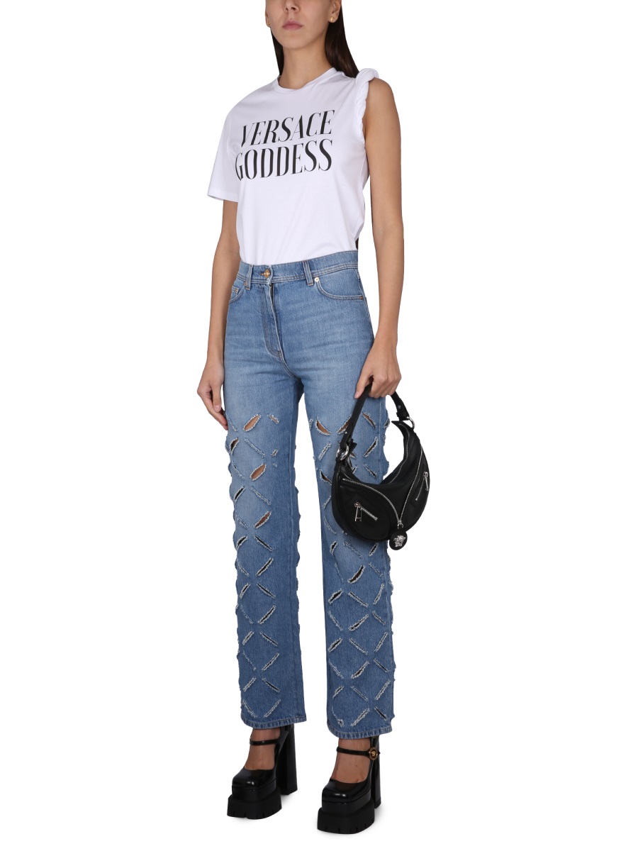 Versace VERSACE GODDESS T-SHIRT Wit