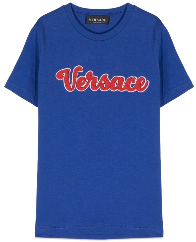 Versace mc t-shirt Blauw