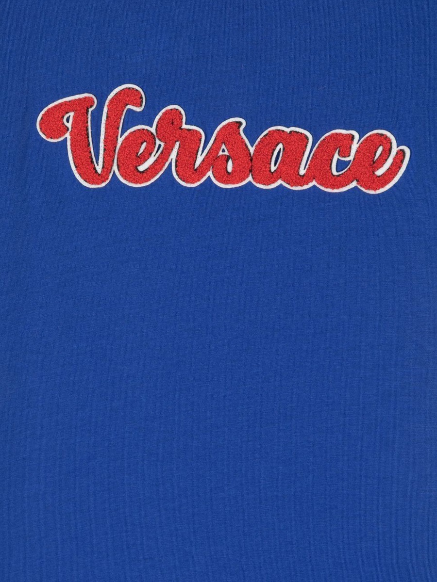 Versace mc t-shirt Blauw