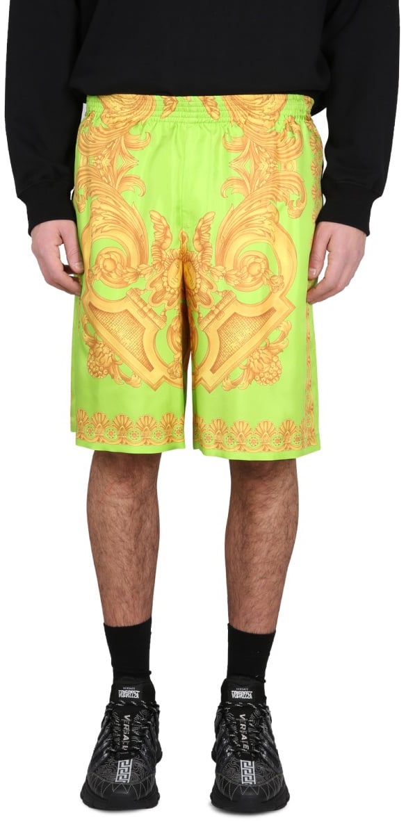 Versace BAROQUE SHORTS 660 Groen