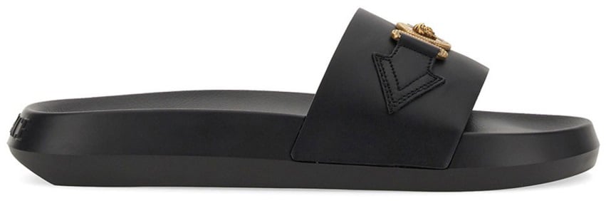 Versace SLIDE SANDAL Zwart