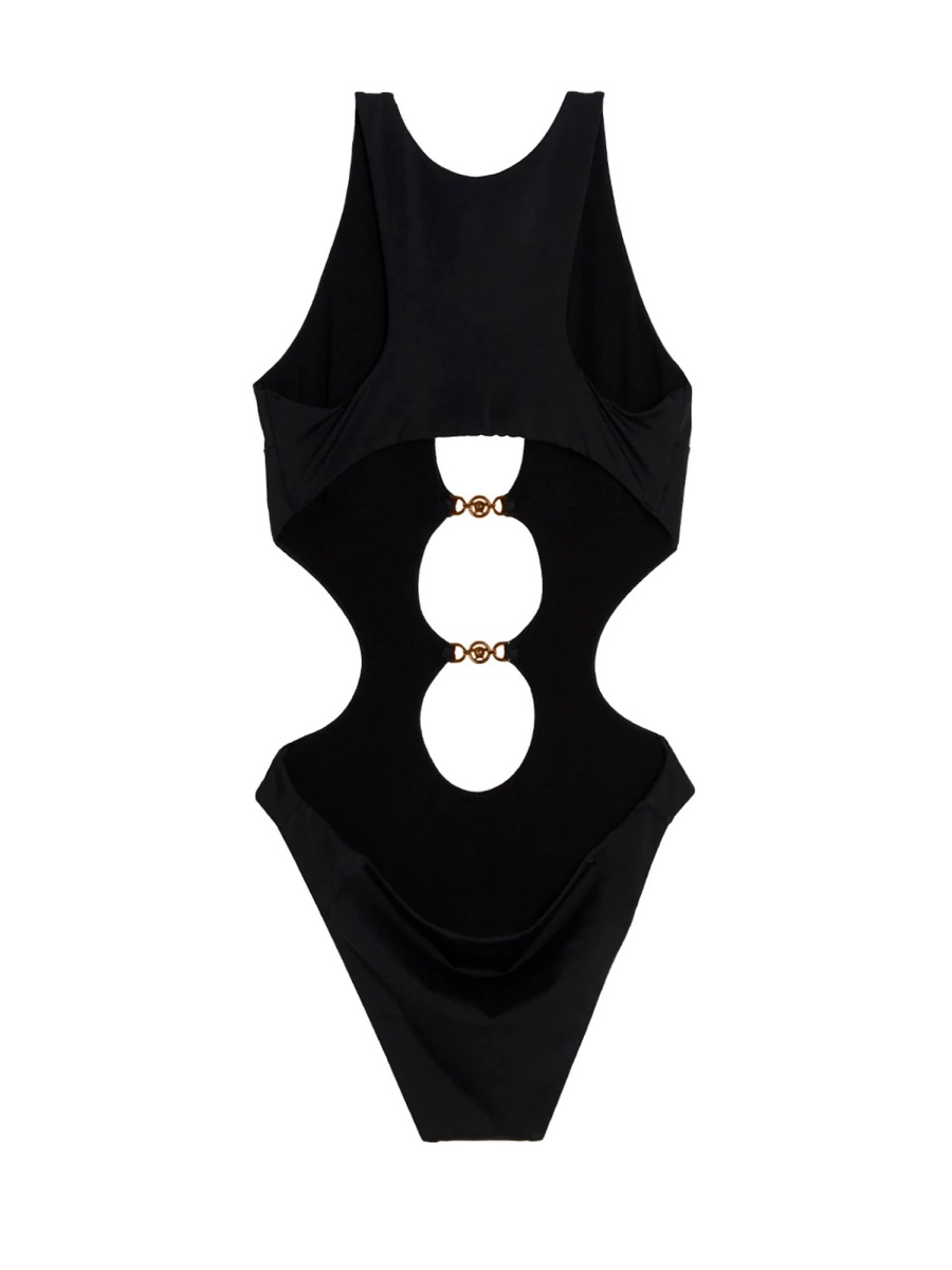 Versace "JELLYFISH" ONE-PIECE SWIMSUIT Zwart