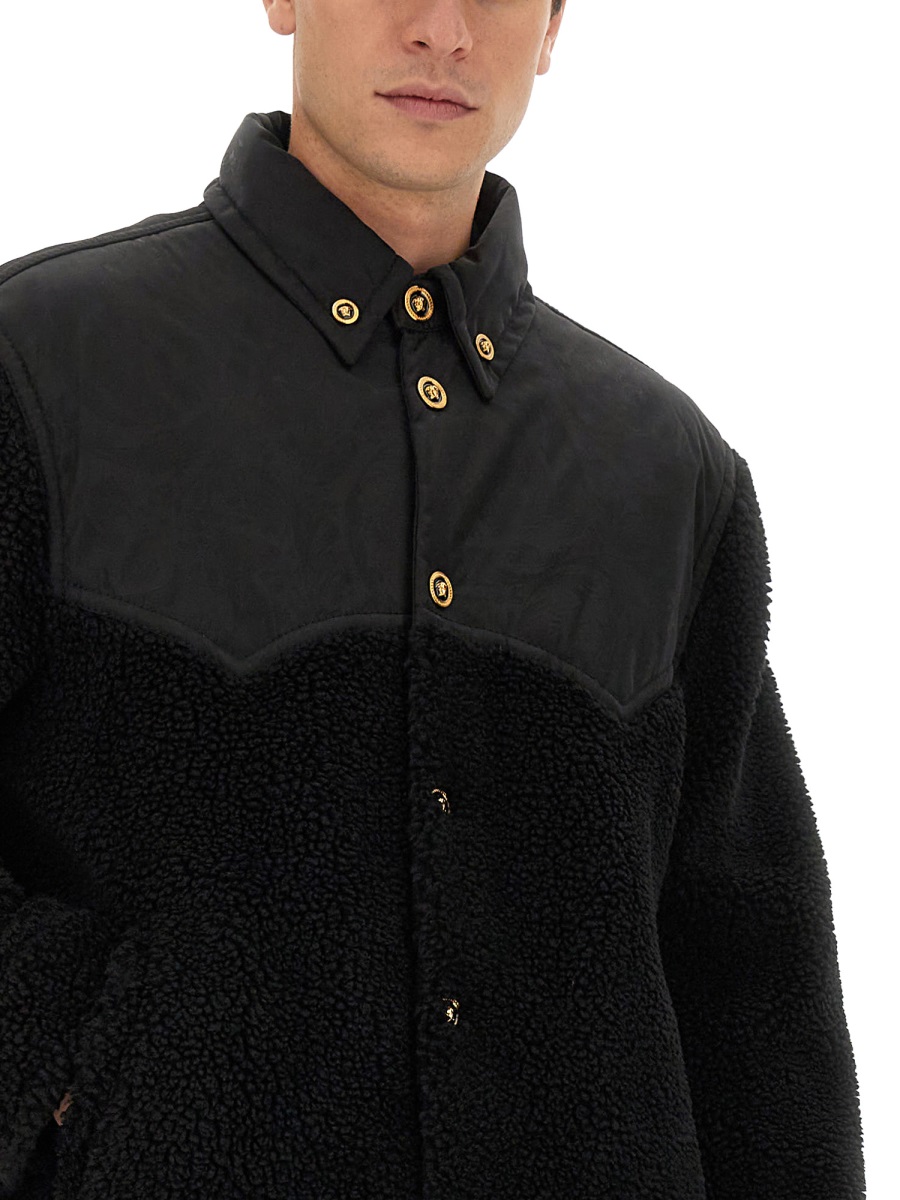 Versace SILHOUETTE BAROQUE JACKET Zwart