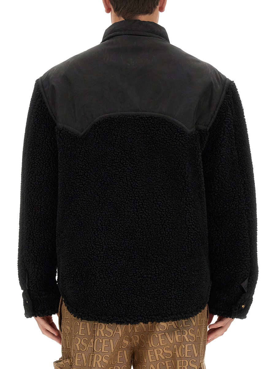 Versace SILHOUETTE BAROQUE JACKET Zwart