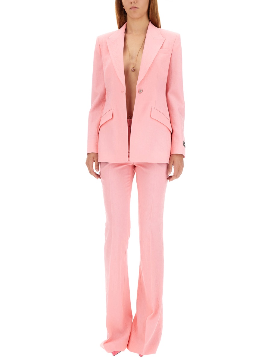 Versace SINGLE BREASTED MEDUSA JACKET Roze