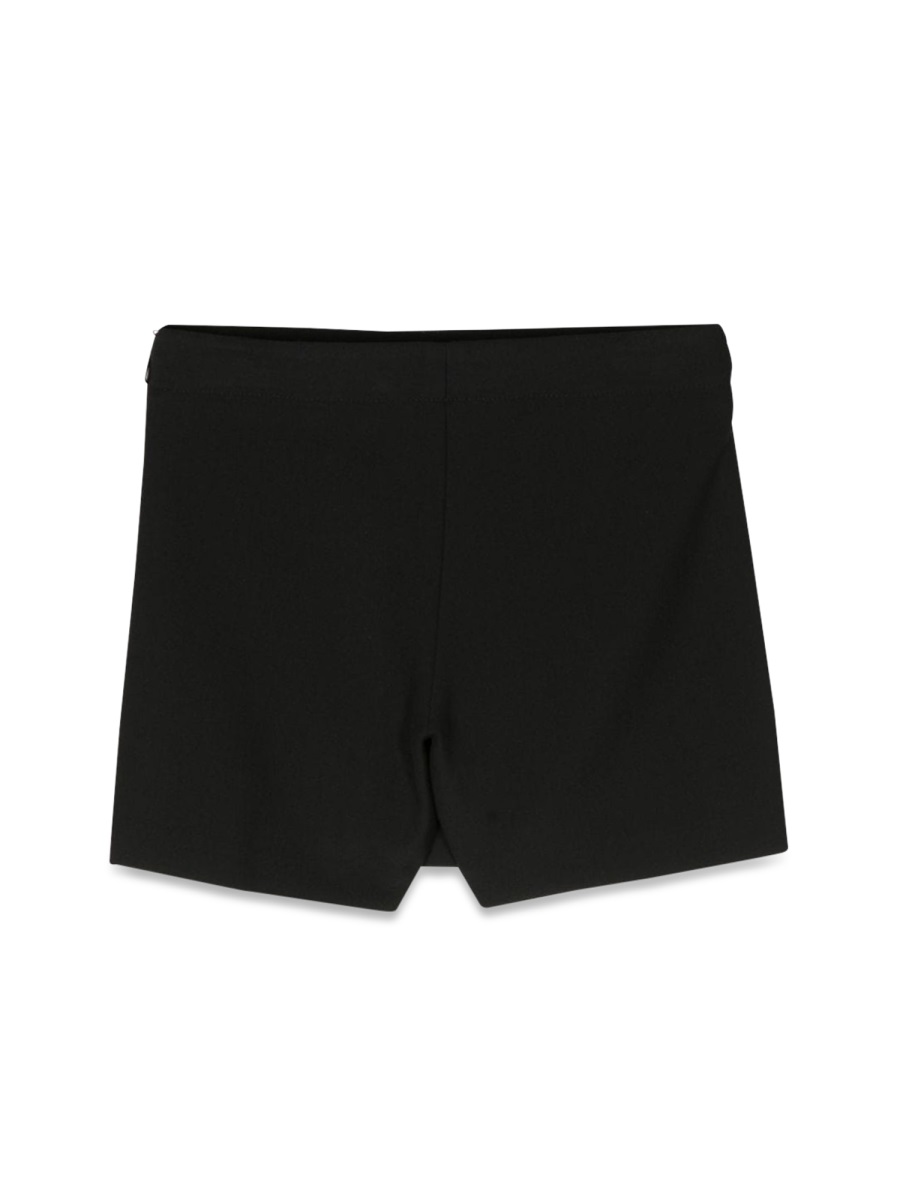 Versace stretch cady shorts Zwart