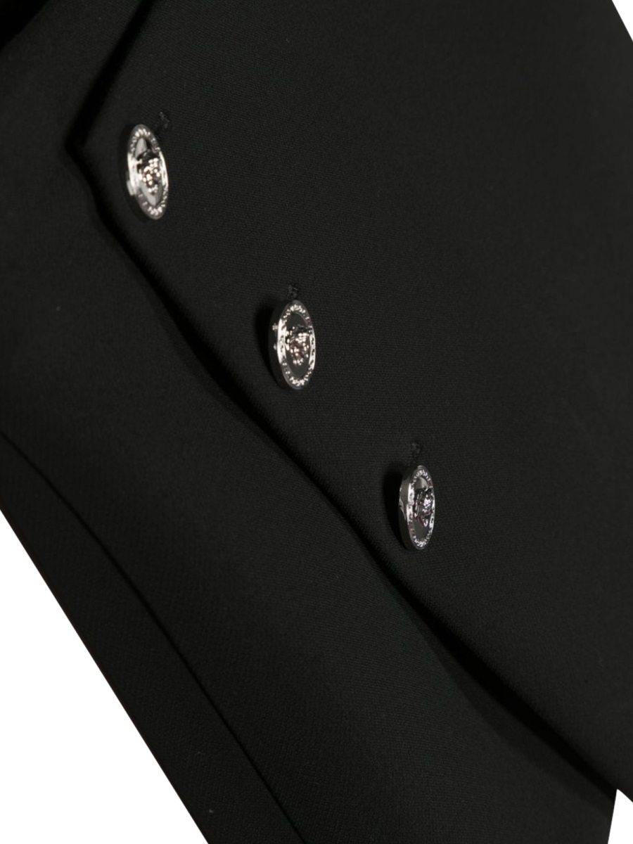 Versace stretch cady shorts Zwart