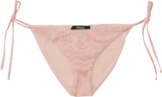 Versace BAROQUE PRINT BIKINI BOTTOM Roze