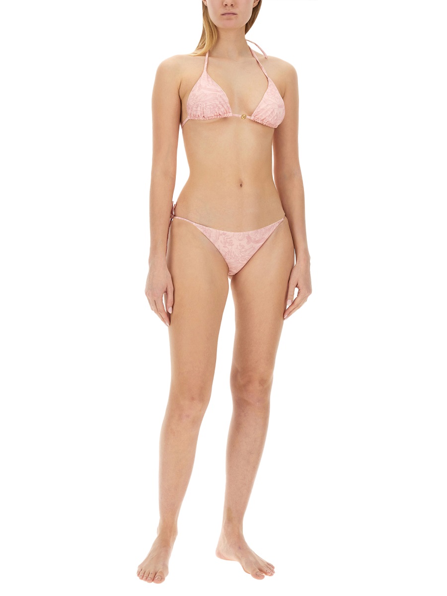 Versace BAROQUE PRINT BIKINI BOTTOM Roze