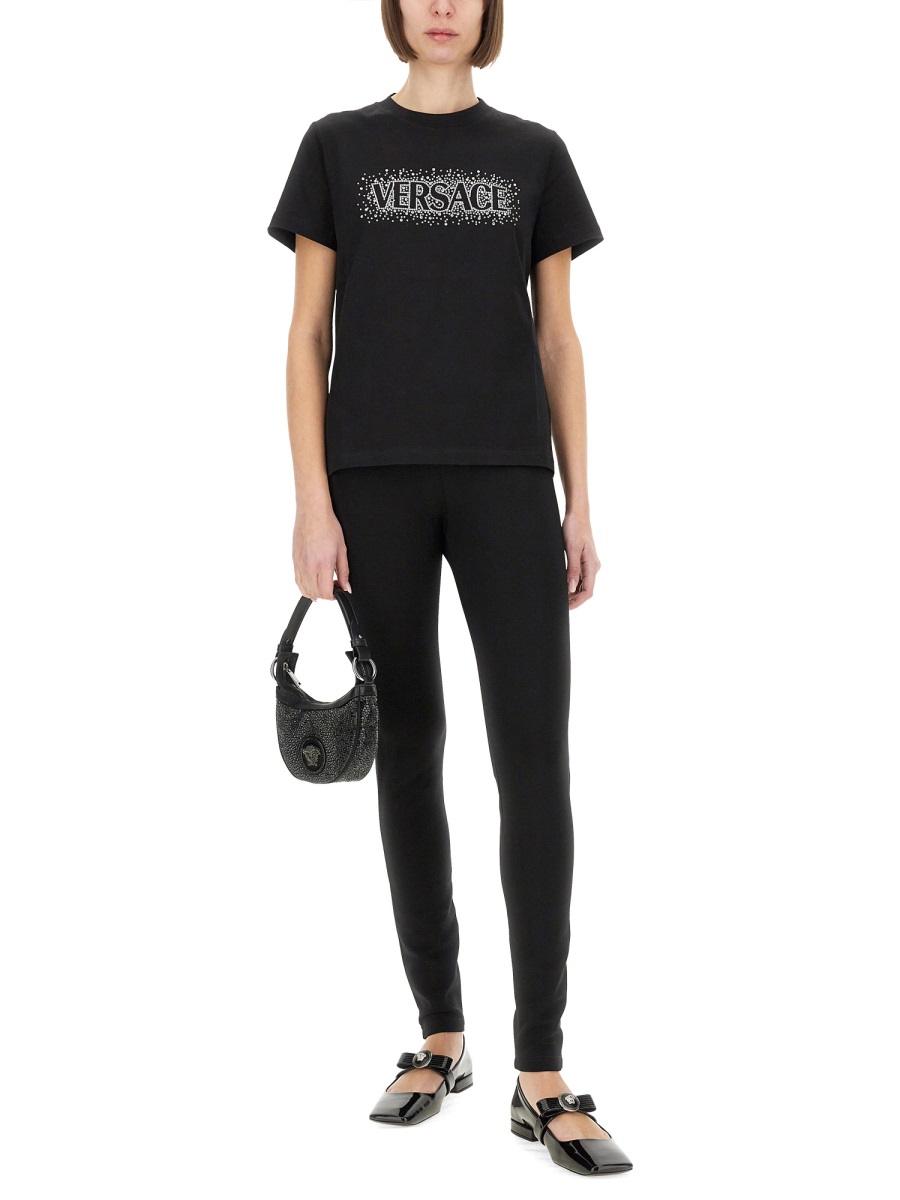 Versace "STARRY SKY" T-SHIRT Zwart