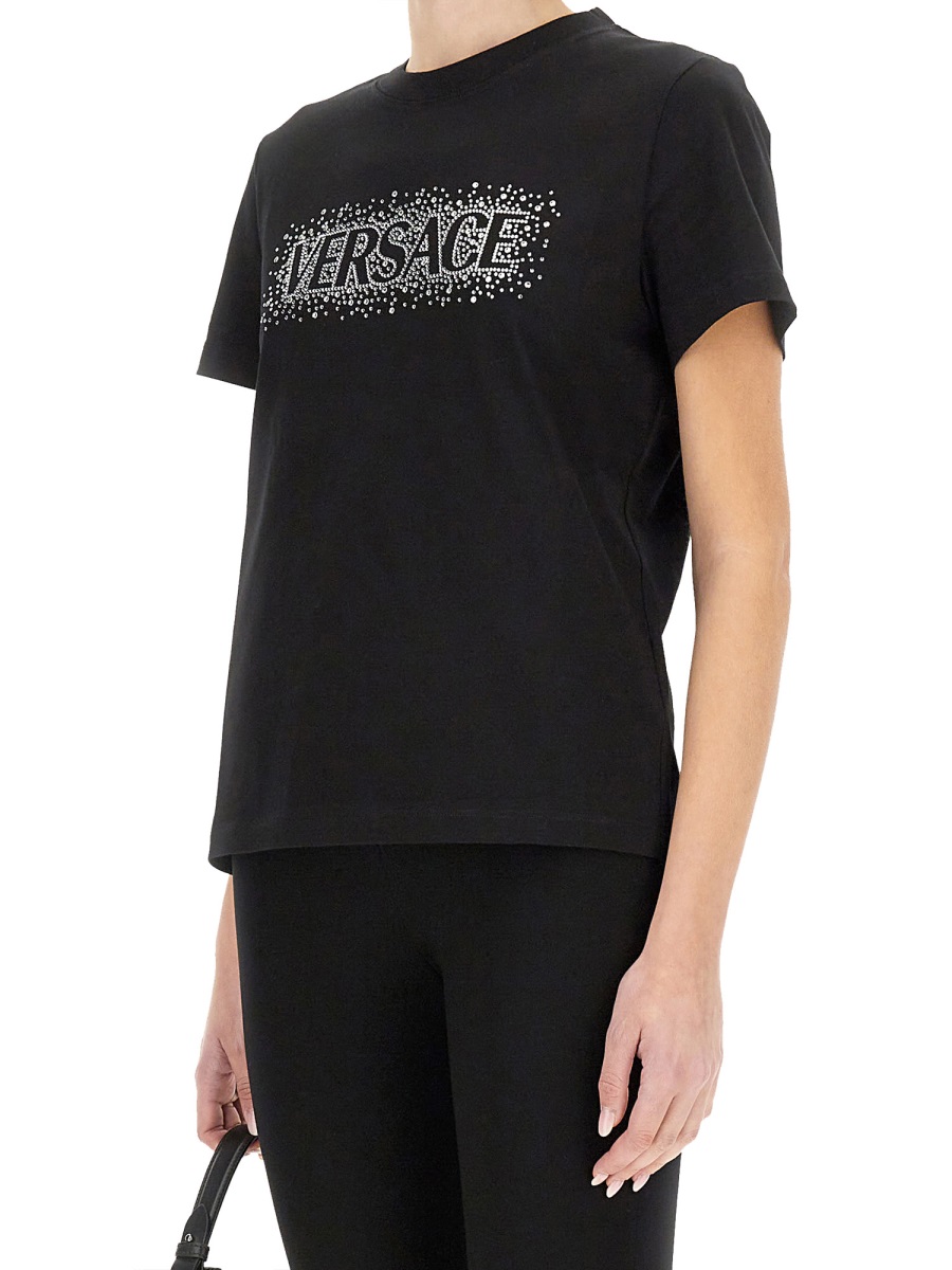 Versace "STARRY SKY" T-SHIRT Zwart