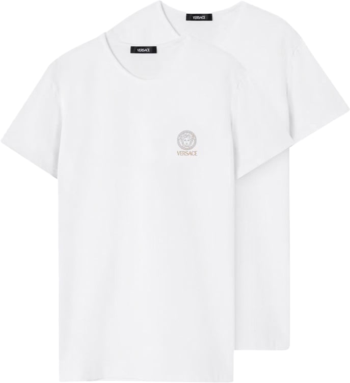 Versace PACK OF TWO T-SHIRTS Wit
