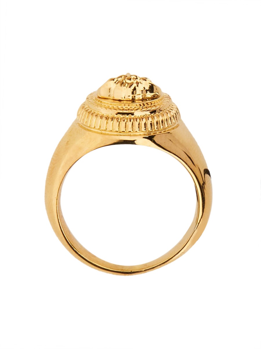 Versace BIGGIE "JELLYFISH" RING Goud