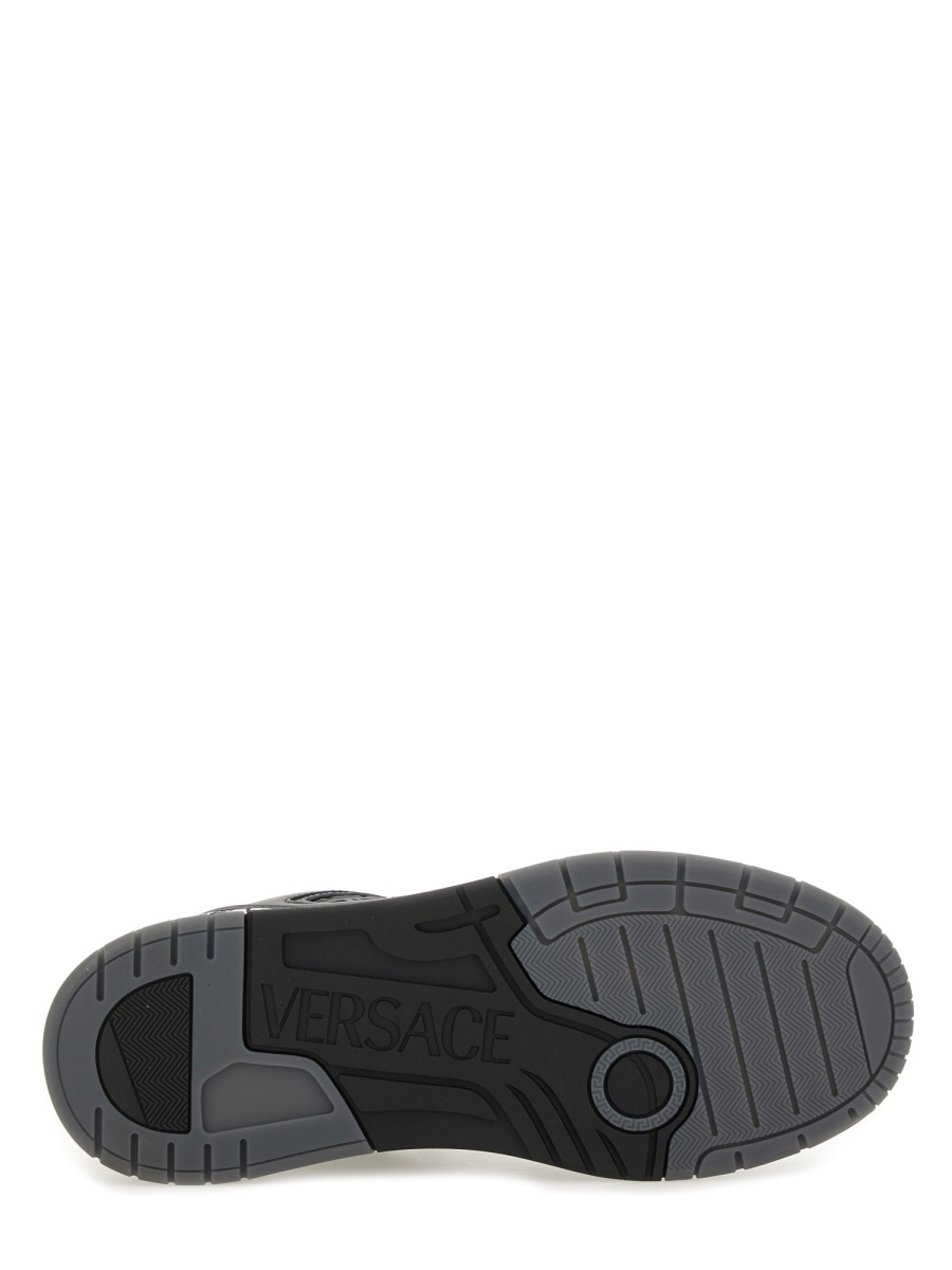 Versace SNEAKER WITH GREEK Zwart