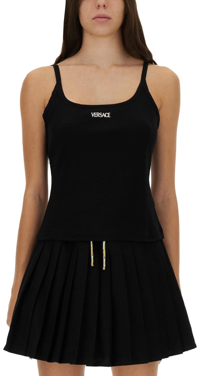 Versace TOPS WITH LOGO Zwart