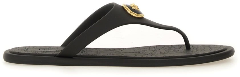 Versace THONG SANDAL "ALIA" Zwart